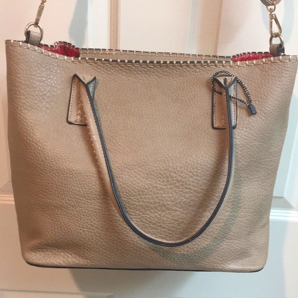 Handbags - Pebbled Leather Cross-Body Bag